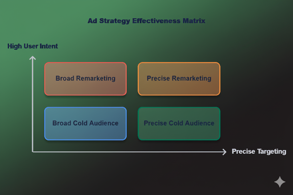 ad strategy effectiveness diagram